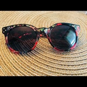 Blue Planet Floral Sunglasses